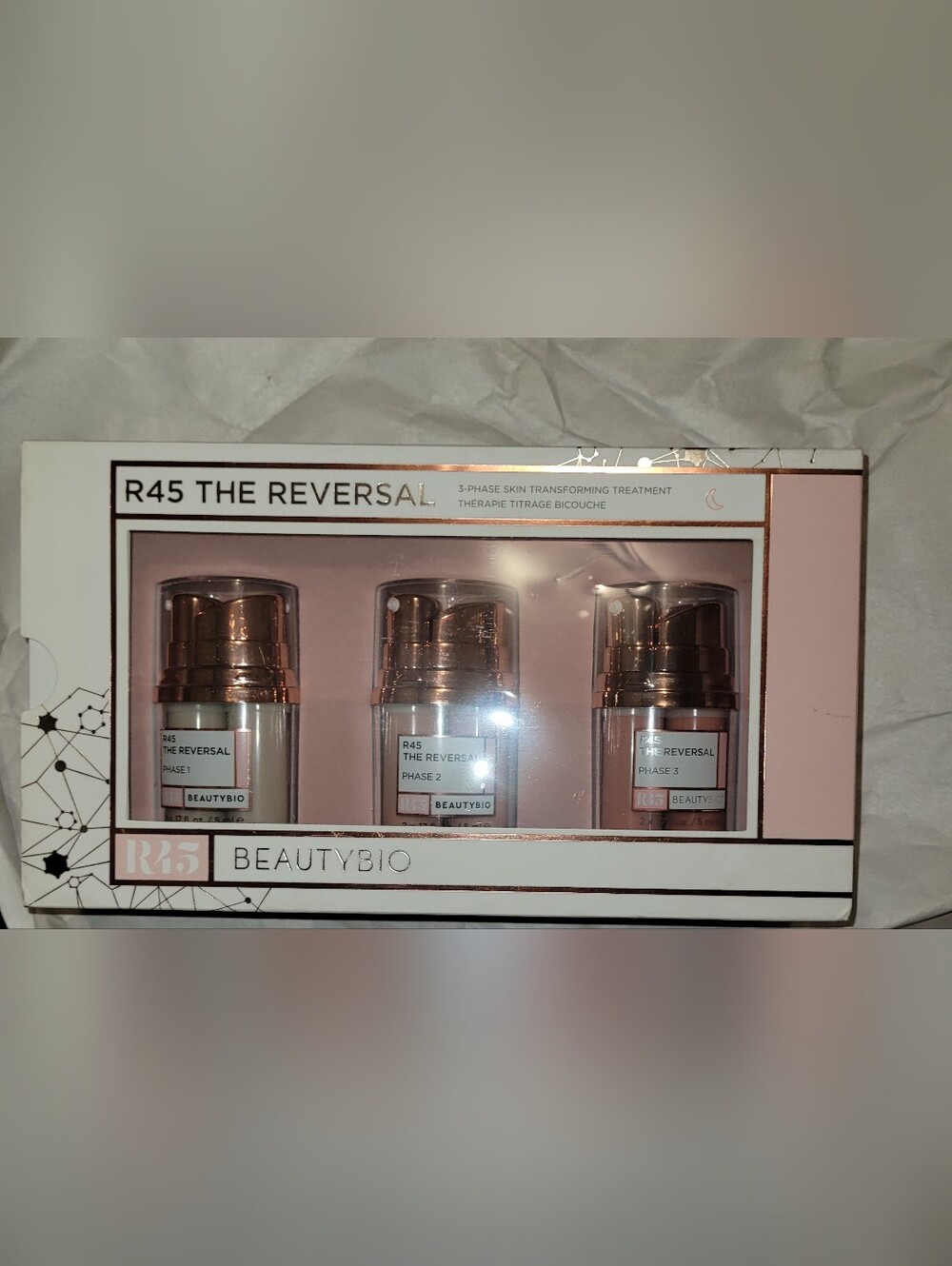 BeautyBio R45 The Reversal 3-Phase Skin Treatment Set - Pink